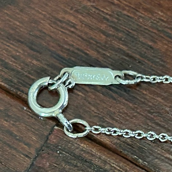 Auth Tiffany & Co. 925 Sterling Silver Triple Open Star Pendant Necklace 16" - Picture 5 of 11